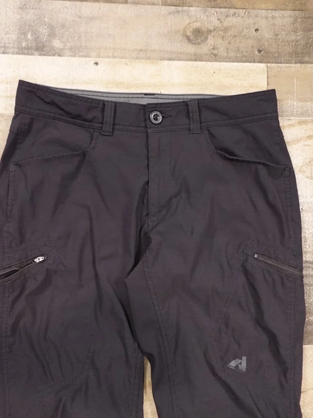 Eddie Bauer‎ First Ascent Hiking Pants Men’s 32x32 Black Outdoor Trail FAIR